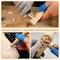 42PCS Wood Carving Kit for Beginners,14 Basswood, Wood Whittling Kits for Beginner and Kids, Wood Carving Tools with Safety Protection. 10pcs Carving Knife with 14pcs Basswood Block.